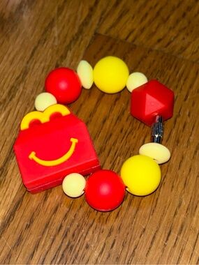 Handmade McDonald's happy meal Stanley Cup Tumbler accessory backpack charm